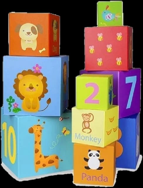 Classic World Stacking Cubes