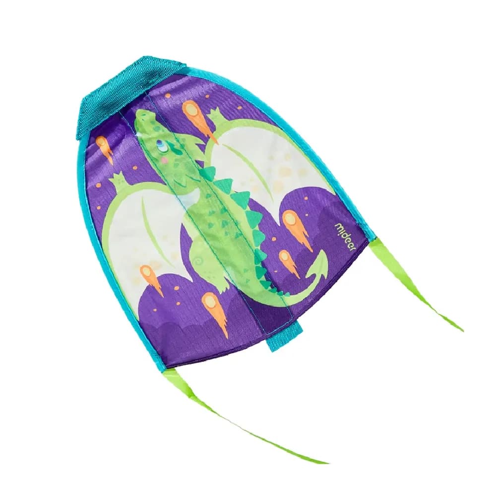 Mini Flying Kite, Dragon, Green, by Mideer, accessories, 12 months+
