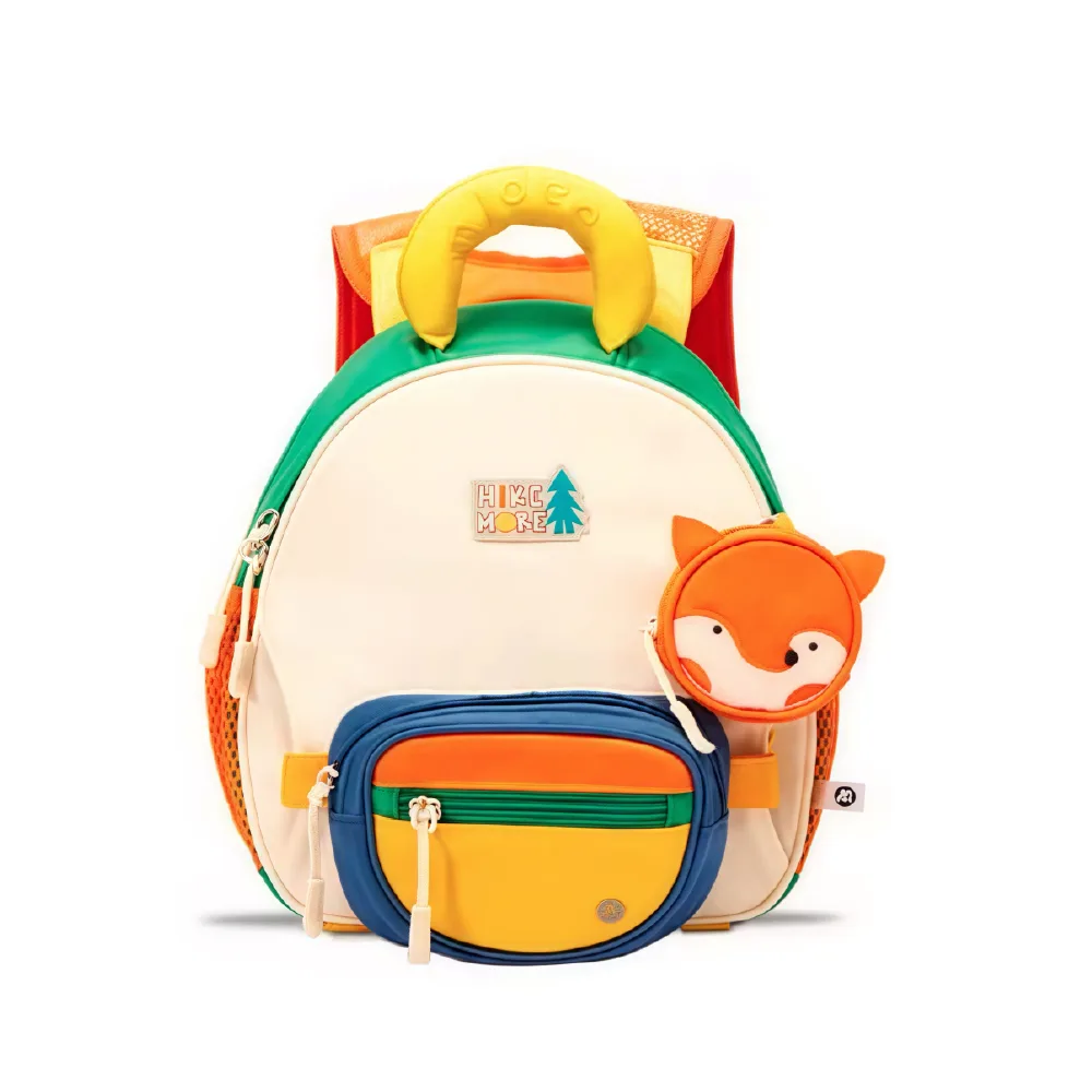 Kids Backpack Little, Fox, Medium, by Mideer, essentials, ages 1 to 7