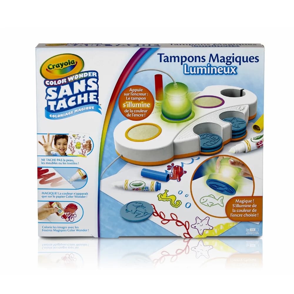 Color Wonder Light Up Stamper, by Crayola, coloring and painting, ages 3+