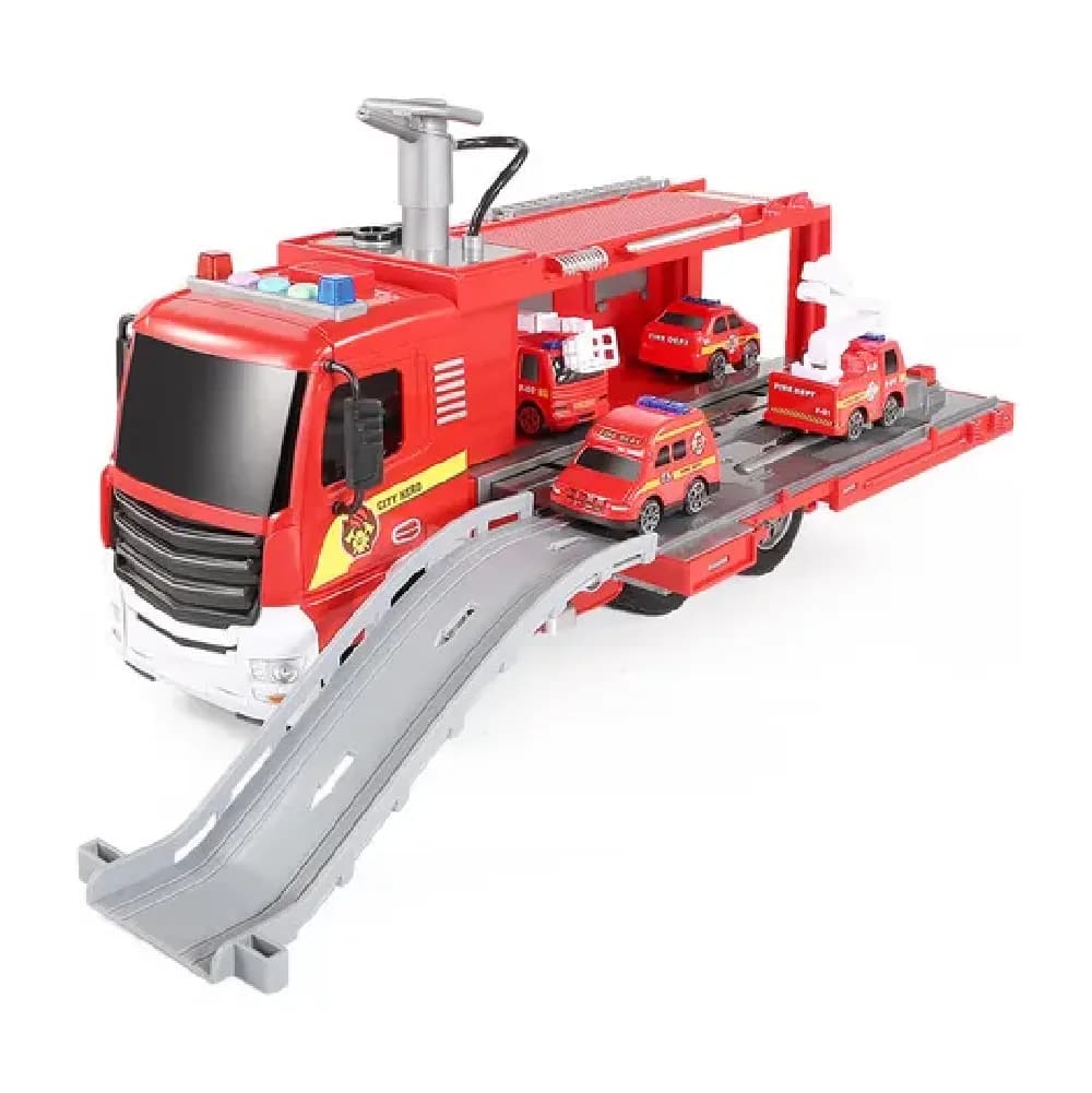 Simulation Fire Engine, on wheels, ages 3+