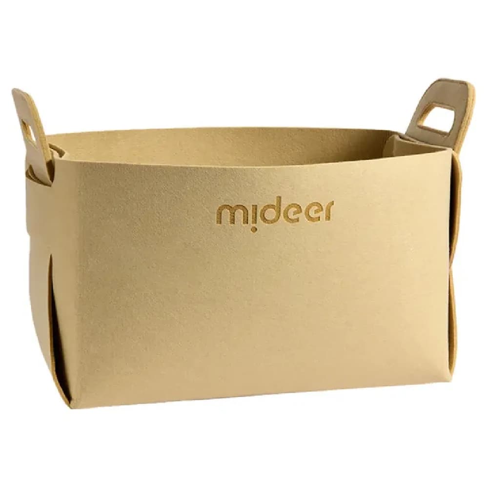 Toy Storage Bag, Beige, by Mideer, accessories, 12 months+