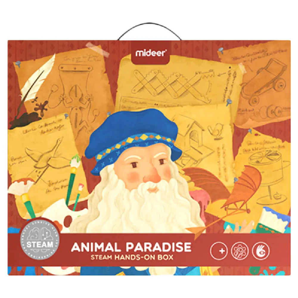 STEM Box, Animal Paradise DIY Kit, by Mideer, steam, ages 5+
