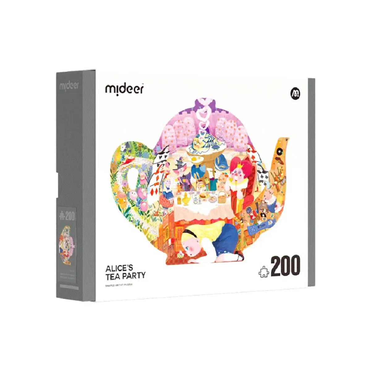 Artist Shaped Puzzle-Alice’s Tea Party, by Mideer, puzzles, ages 7+