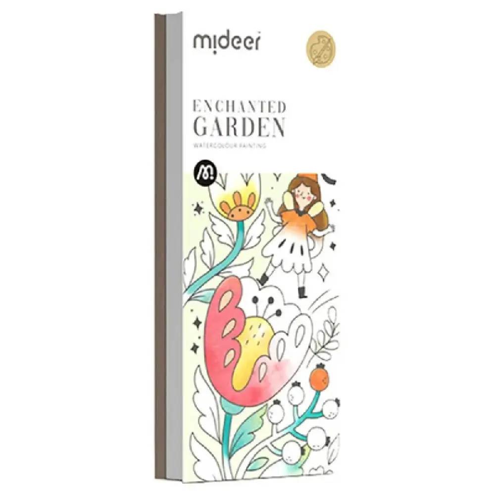 Watercolor Painting, Enchanted Garden, by Mideer, craft, ages 3+