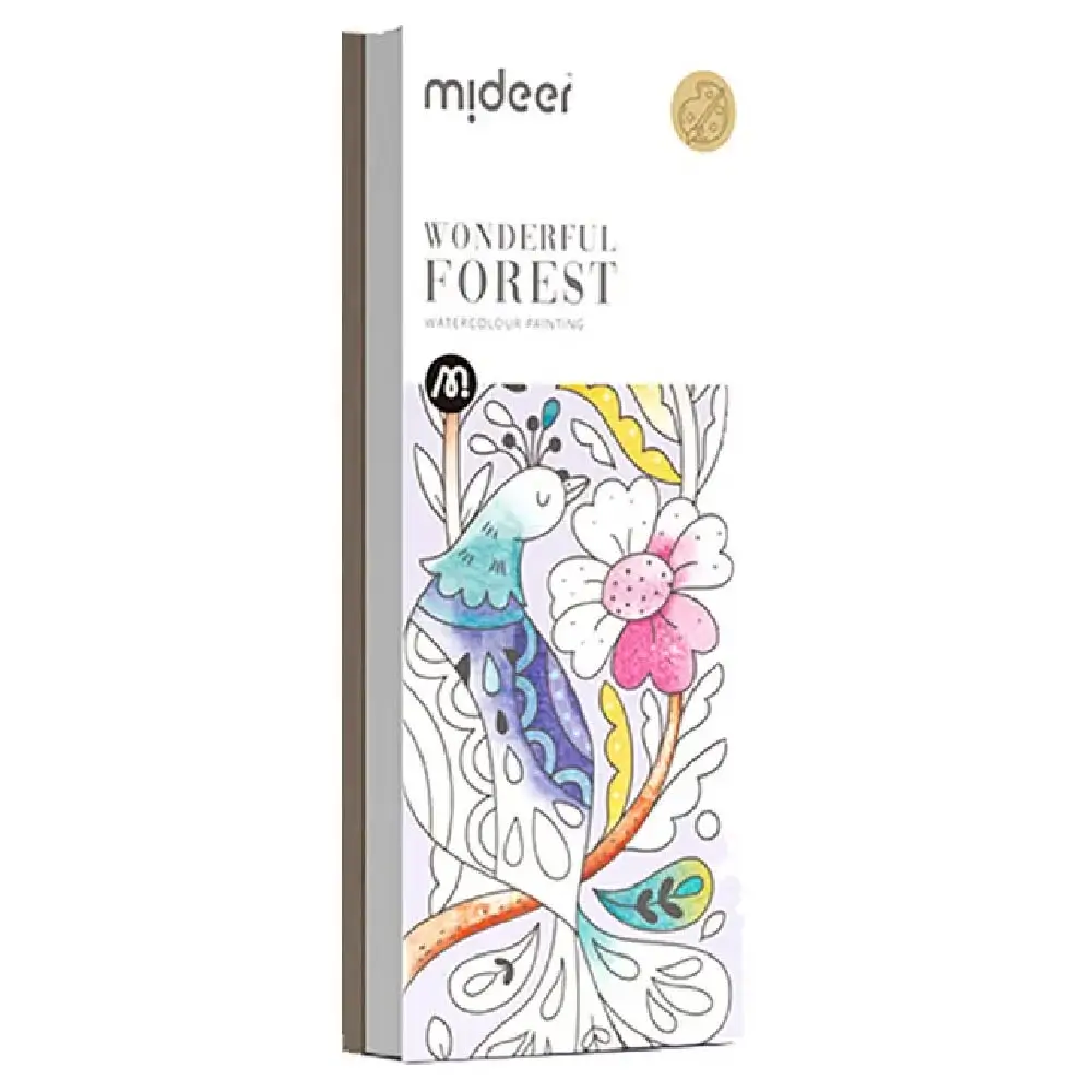 Watercolor Painting, Wonderful Forest, by Mideer, craft, ages 3+