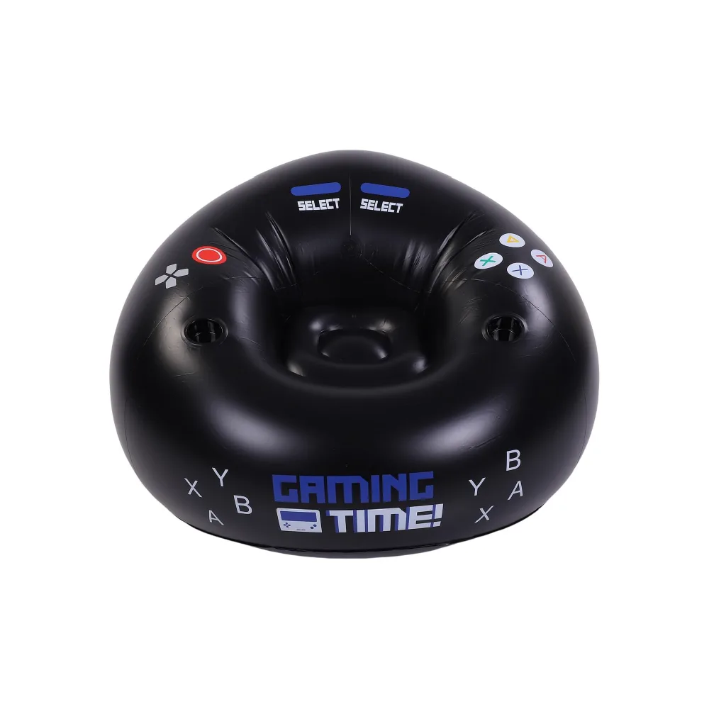 Inflatable Gaming Black Chair, accessories, ages 5+