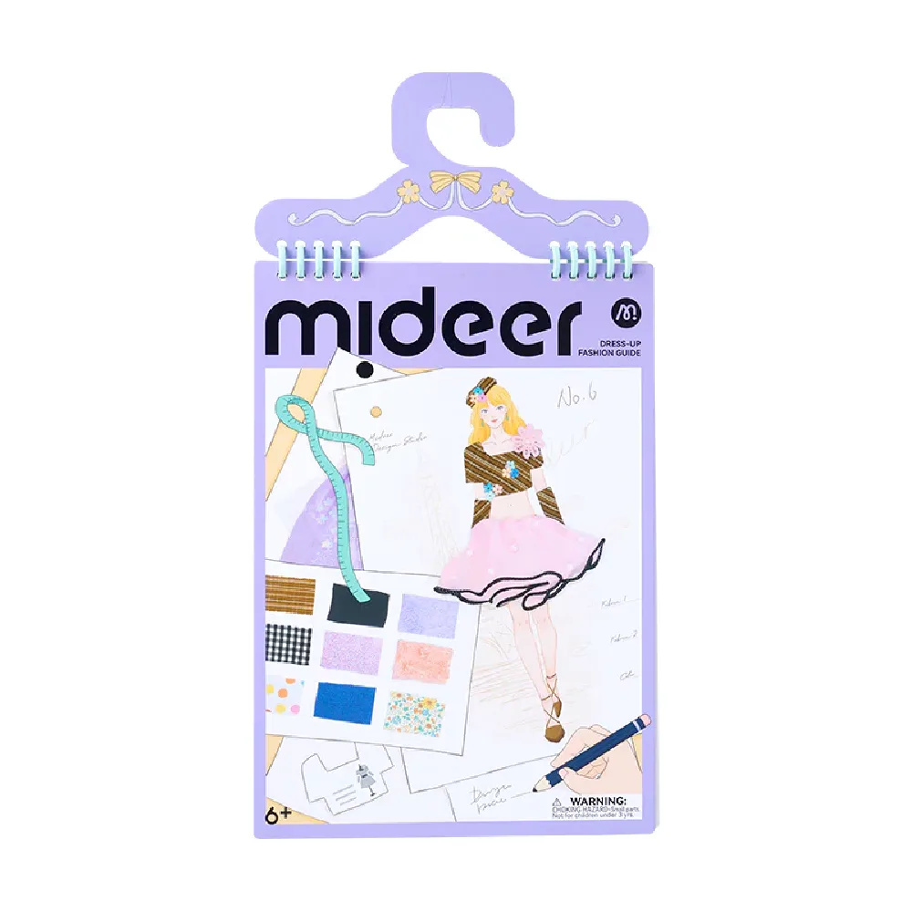 DRESS UP FASHION GUIDE, by Mideer, fashion, ages 8+