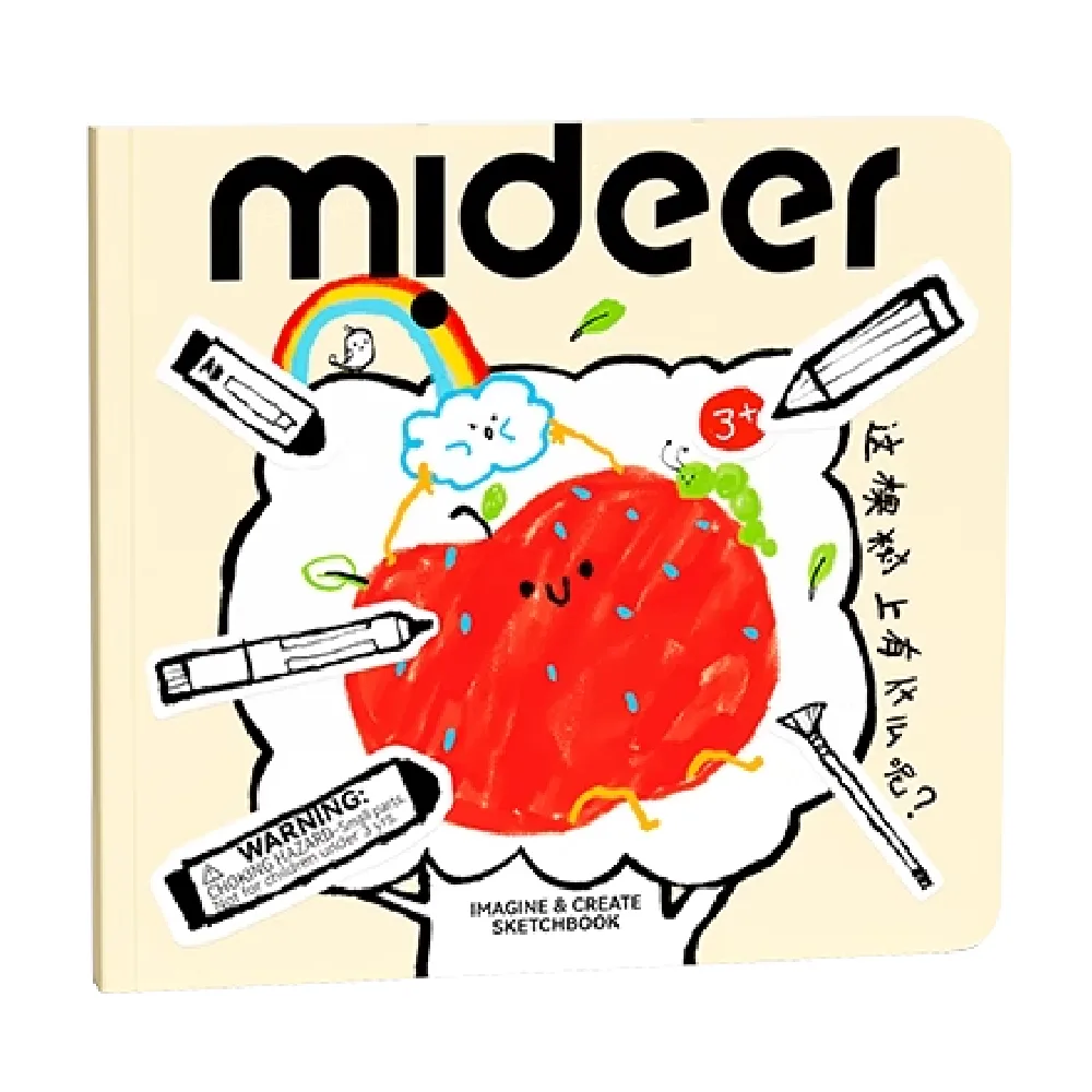 IMAGINE & CREATE INSPIRATION SKETCHBOOK, Big Dreams, by Mideer, educational, ages 3+
