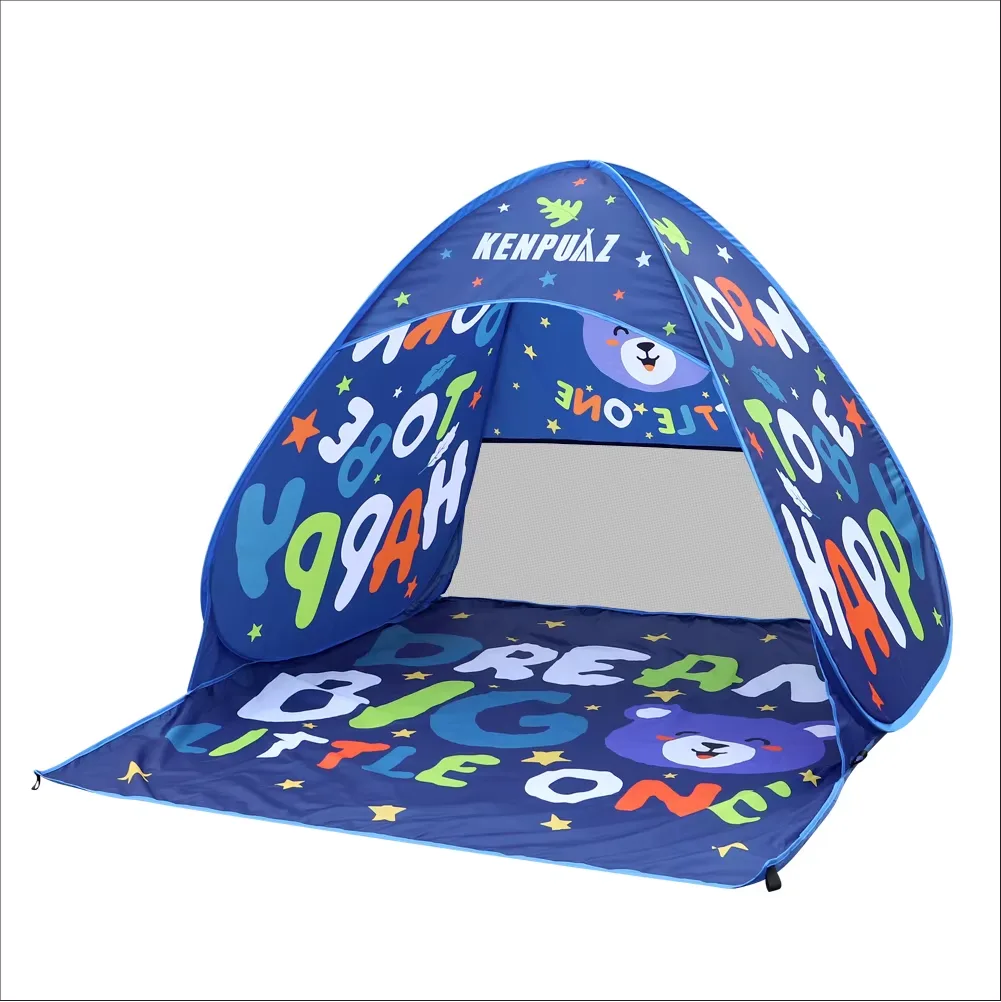 Born to be happy Kids Pop-Up Tent, by Kenpuaz, tents, 12 months+