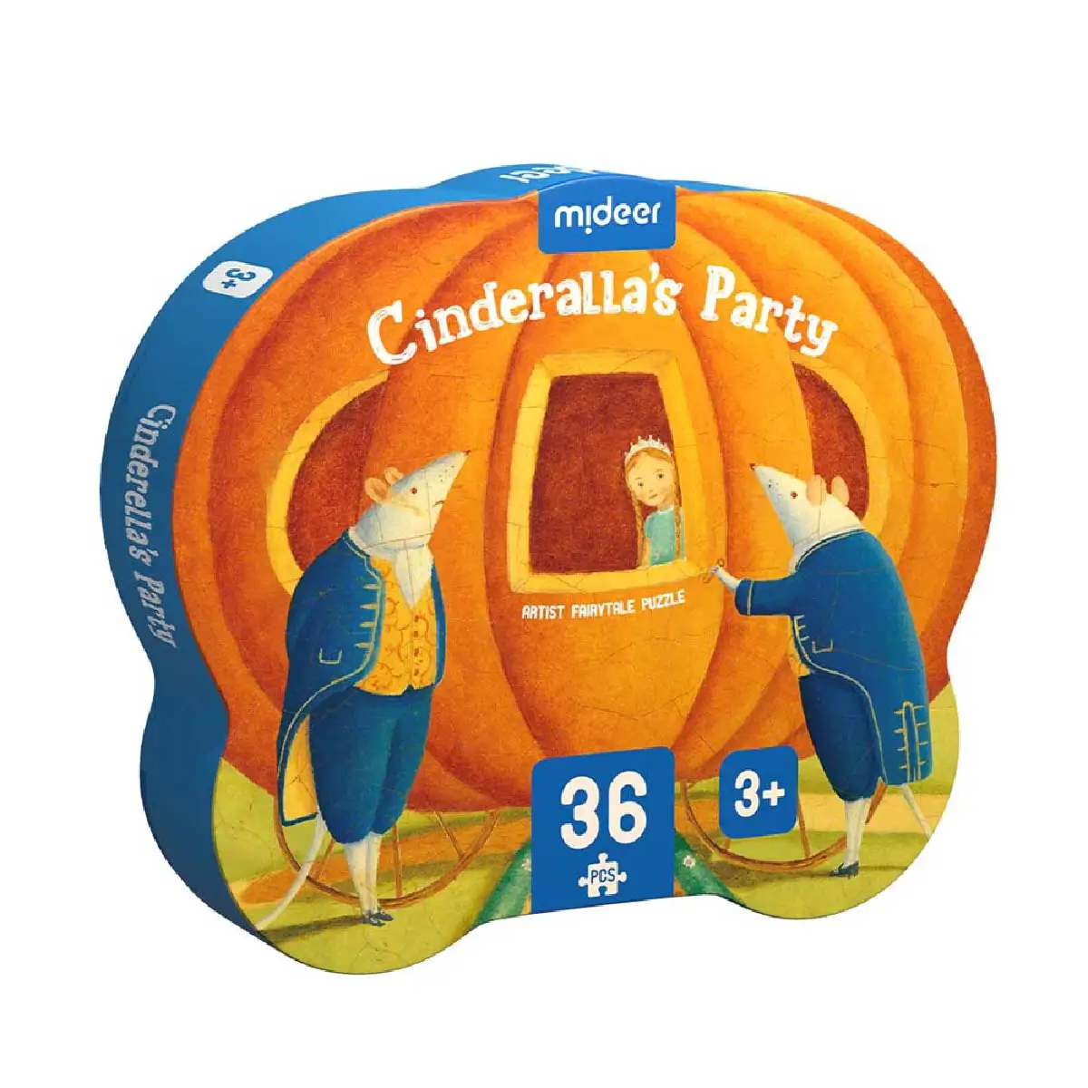 Artist’s Fairy Tale Puzzle-Cinderalla’s Party, by Mideer, puzzles, ages 3+