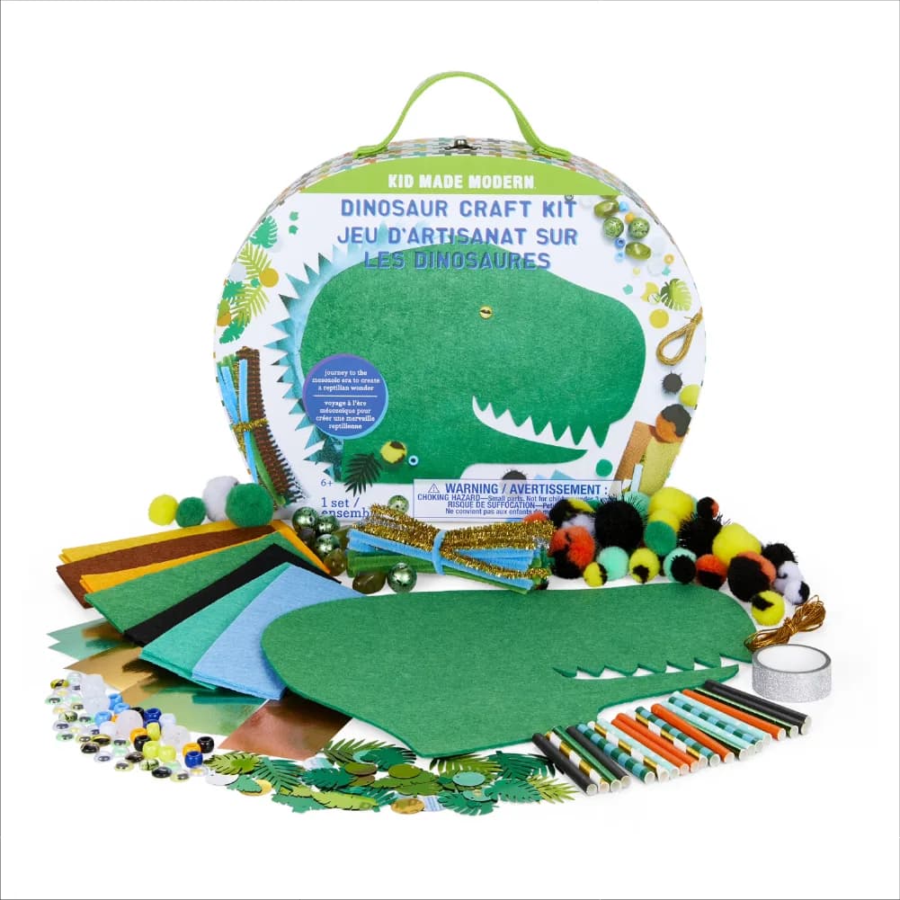 Dinosaur Craft Kit, craft kits and accessories, ages 6 to 12