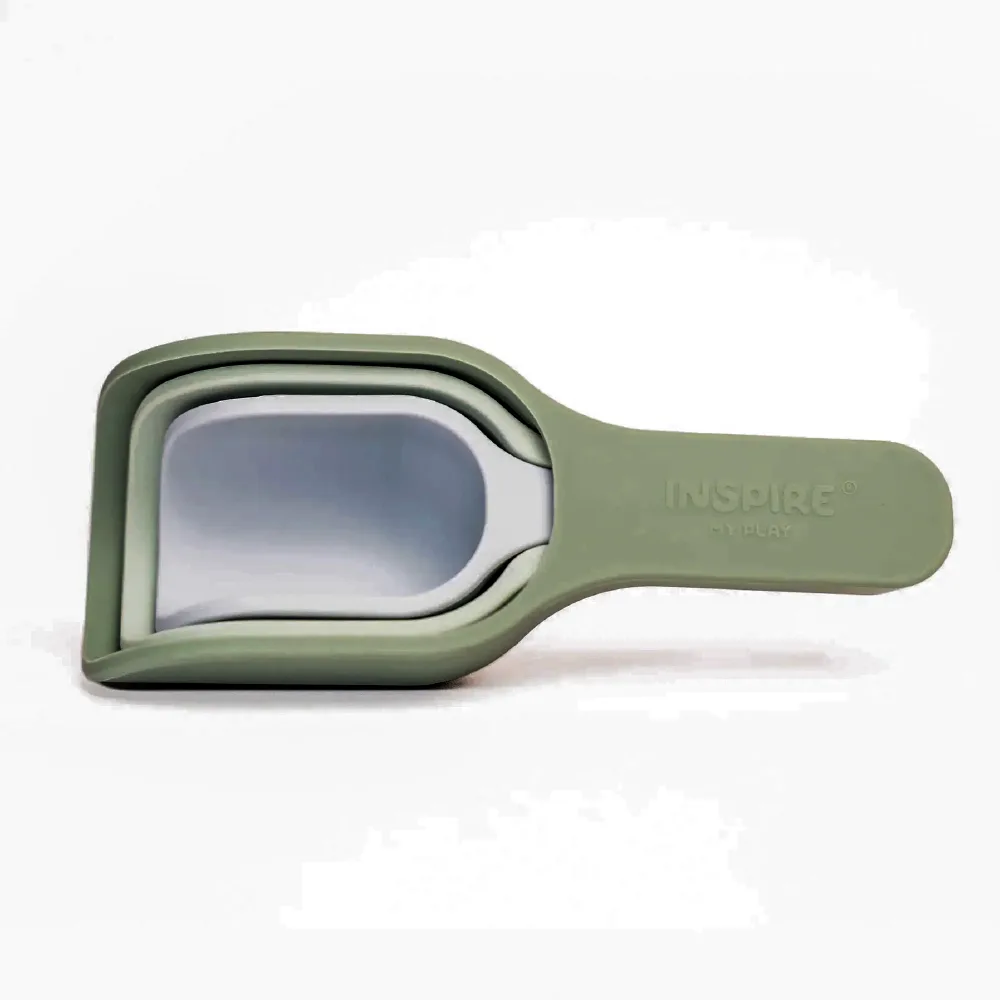 Nesting Spoons Set, Green, sensory, ages 1 to 7