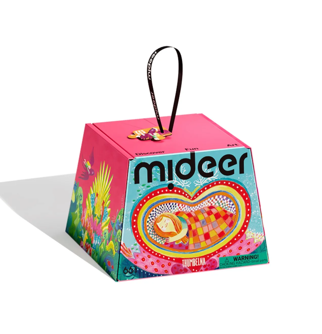 Artist Fairytale Puzzle, Thumbelina 66P, by Mideer, puzzles, ages 3+