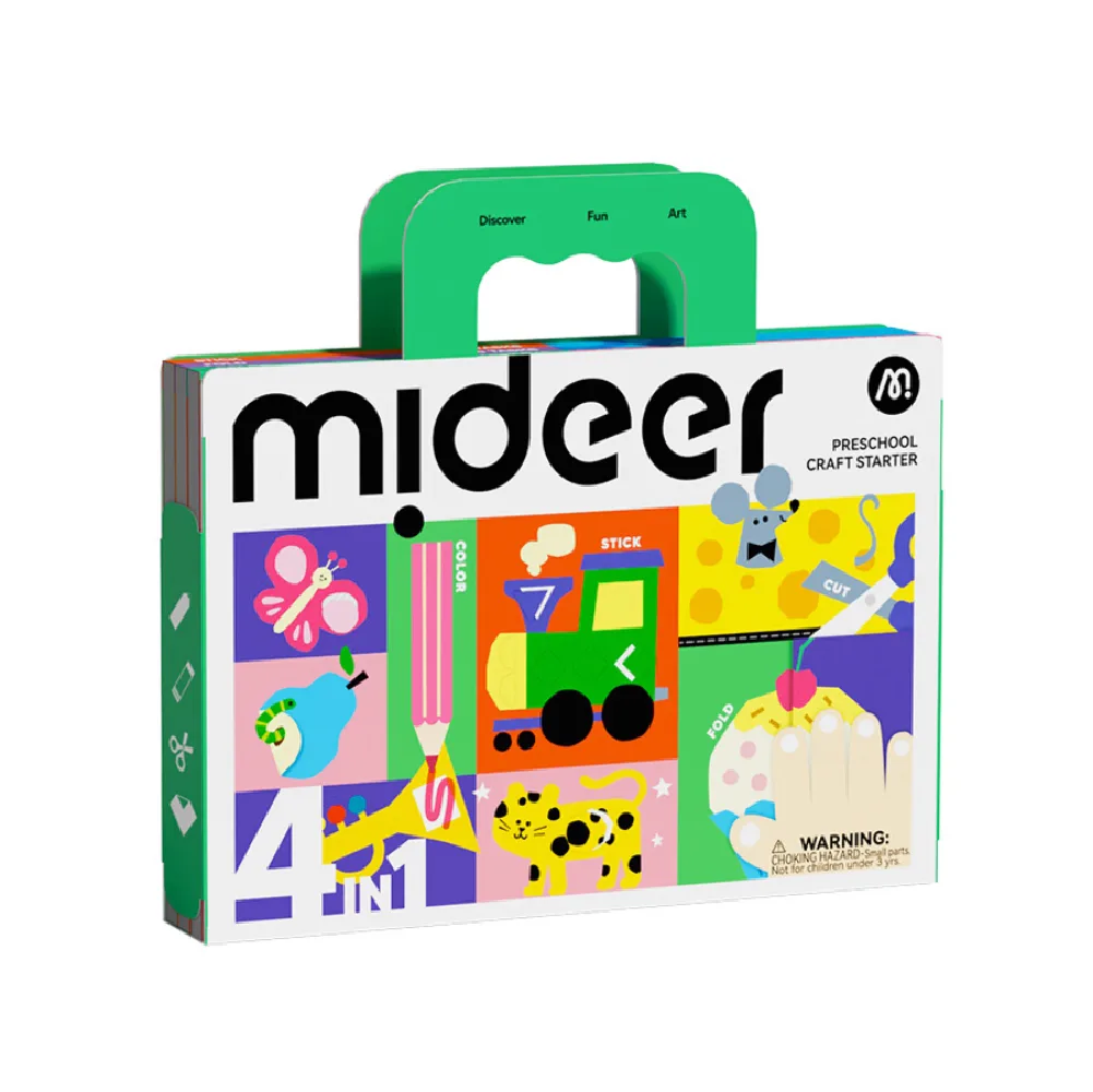 Preschool Craft Starter Kit, by Mideer, craft, ages 3 to 4