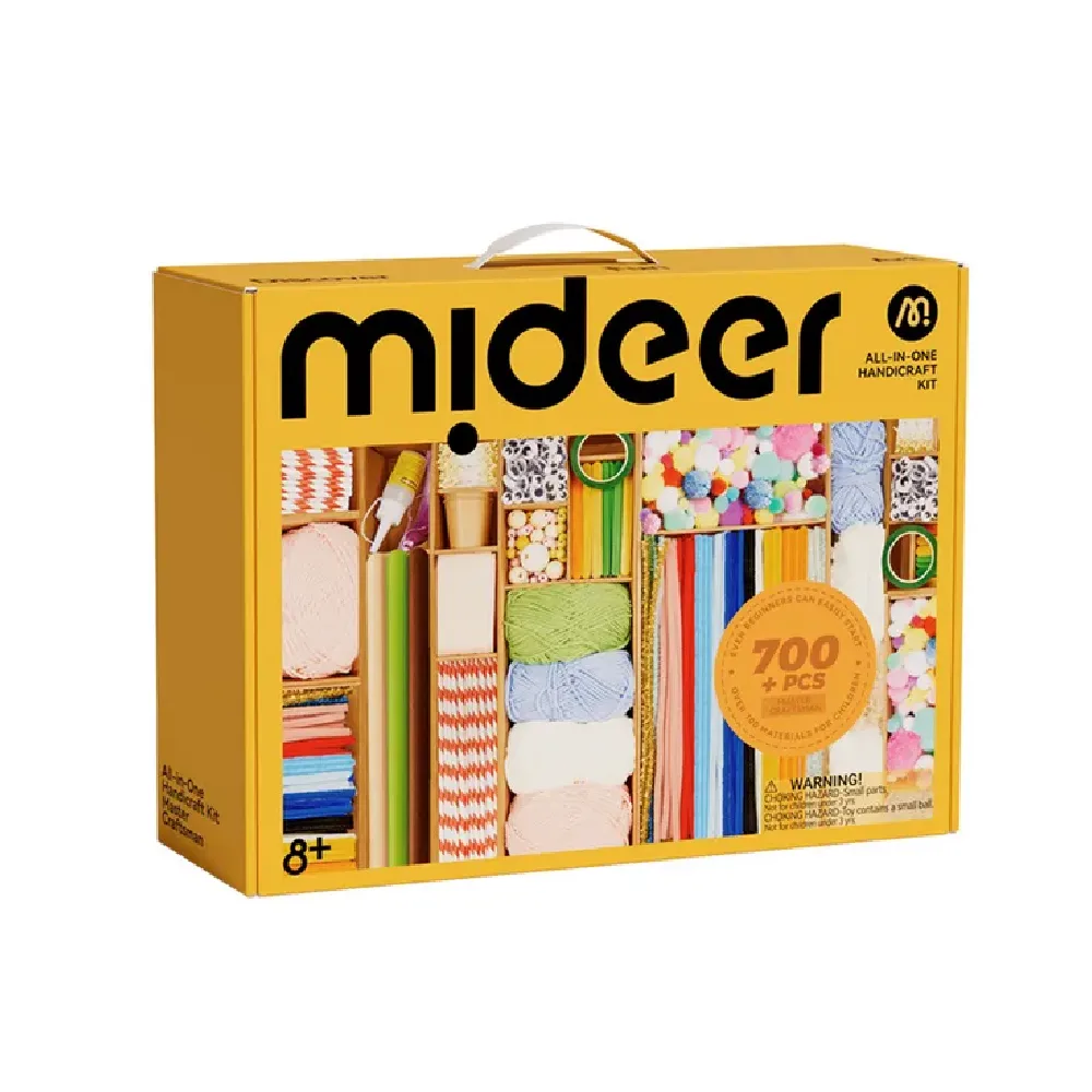 All In One Handicraft Kit, 700+ Pcs, by Mideer, craft kits and accessories, ages 8+
