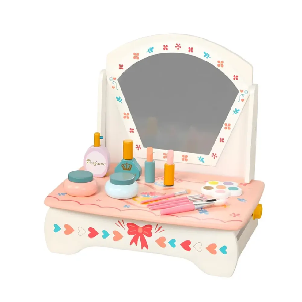 Foldable Dresser, by One Elephant, wooden pretend toys, ages 1 to 4