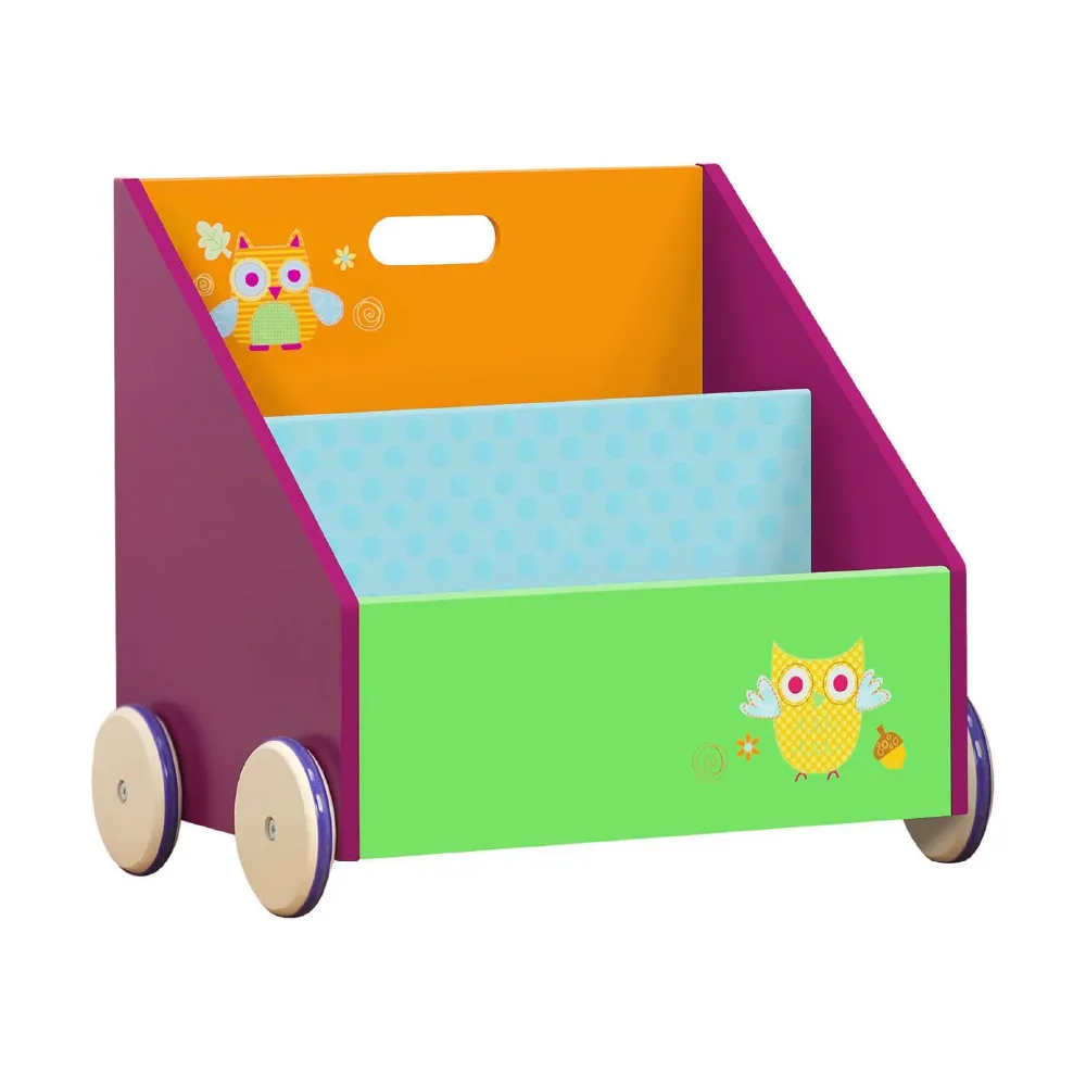 Rolling Book Storage, by Labebe, wooden pretend toys, ages 3+