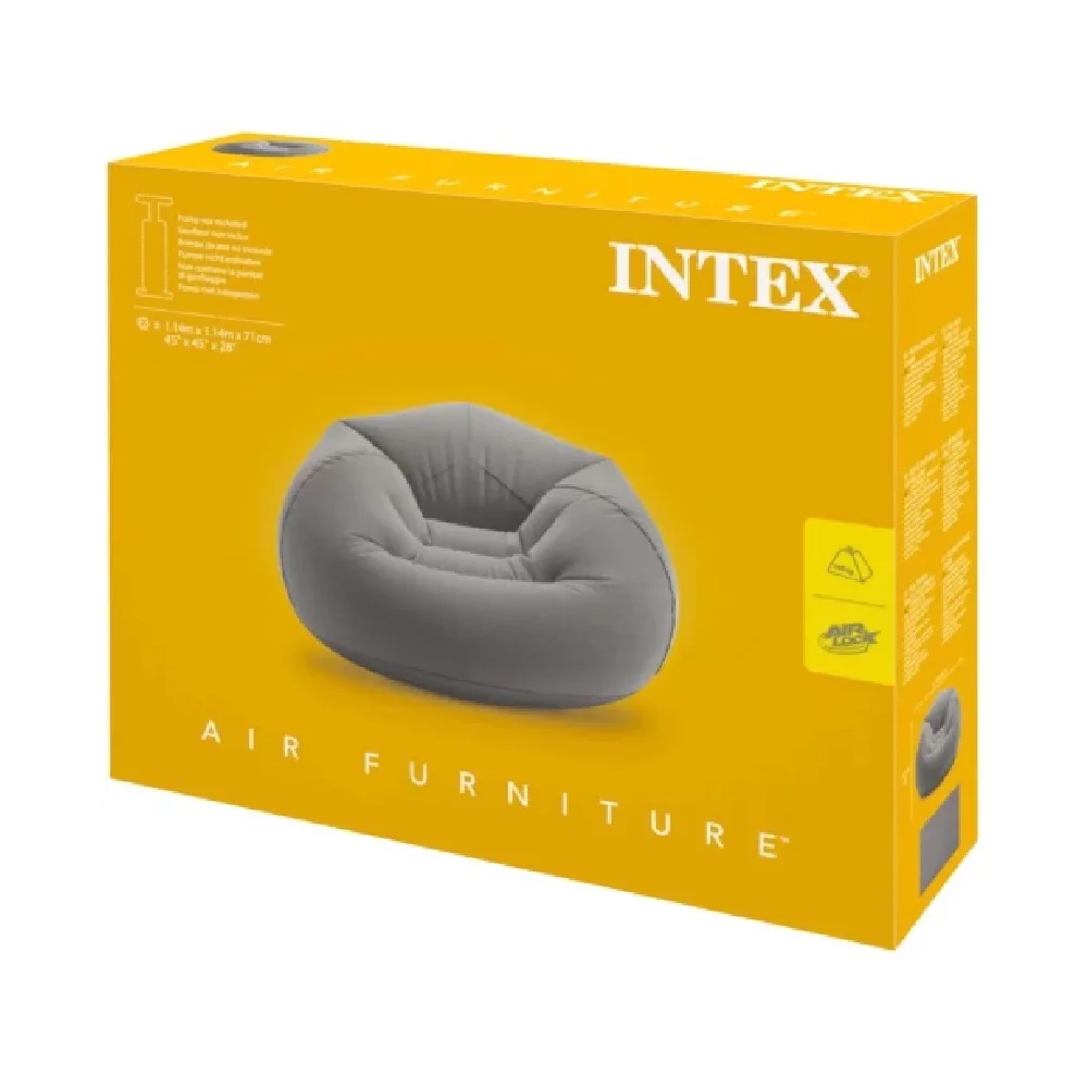Beanless Bag Inflatable Lounge Chair, by Intex, accessories
