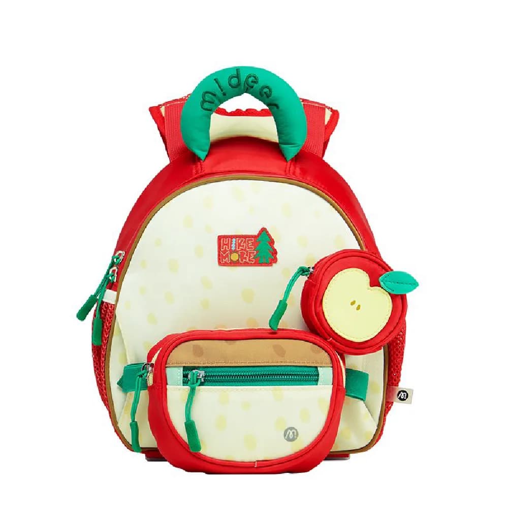 kids Apple backpack, by Mideer, essentials, ages 1 to 7