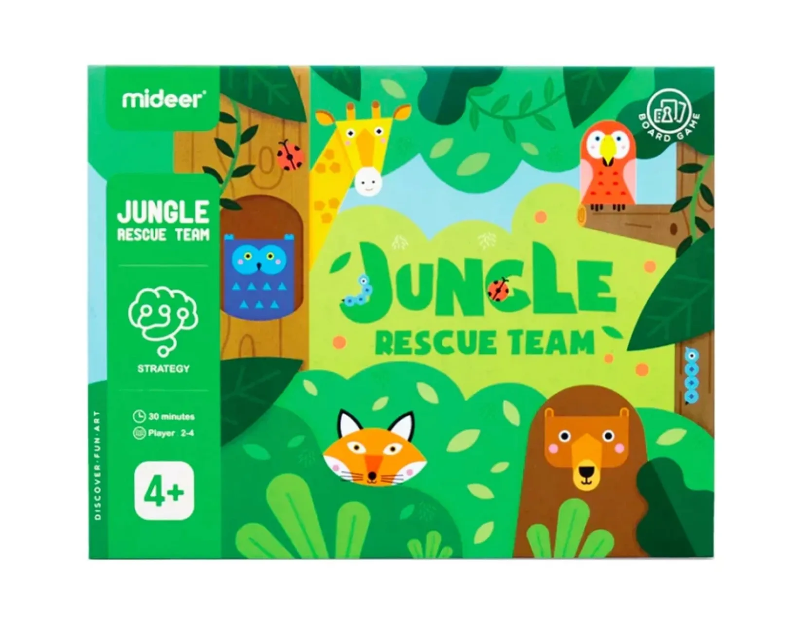 Jungle Rescue Team, by Mideer, board games, ages 4+