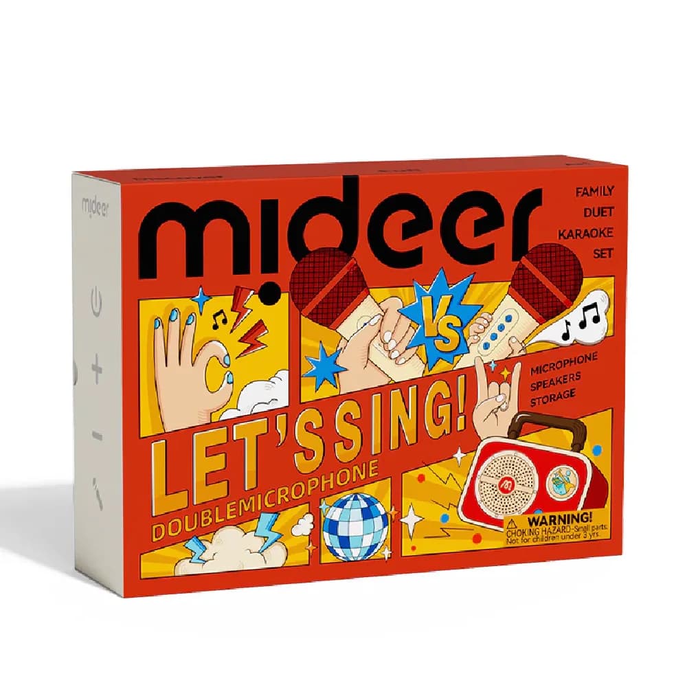 Let’s Sing! Karaoke Set, by Mideer, music