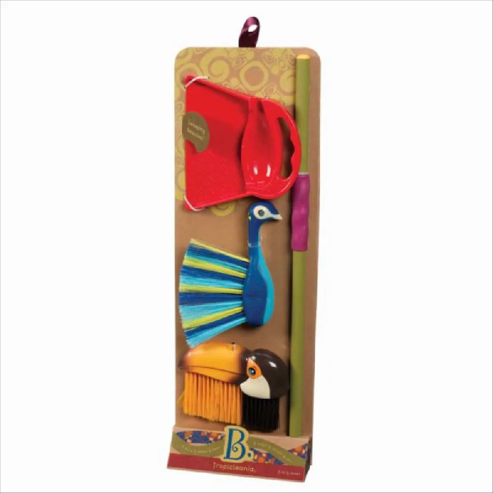 Tropicleania Cleaning Set, by B-Toys, cleaning, ages 2+
