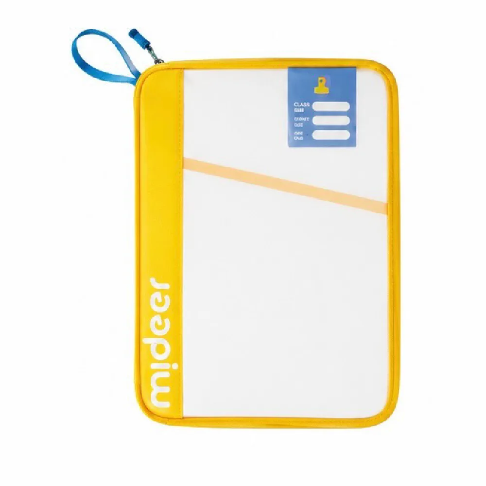 Organized Subject Storage Bag, Yellow, by Mideer, essentials, ages 3+