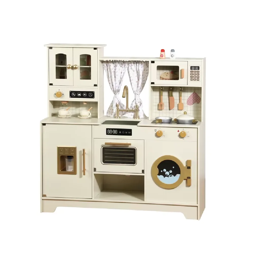 Play Kitchen for Kids Wooden Pretend, by One Elephant, wooden pretend toys, ages 5+