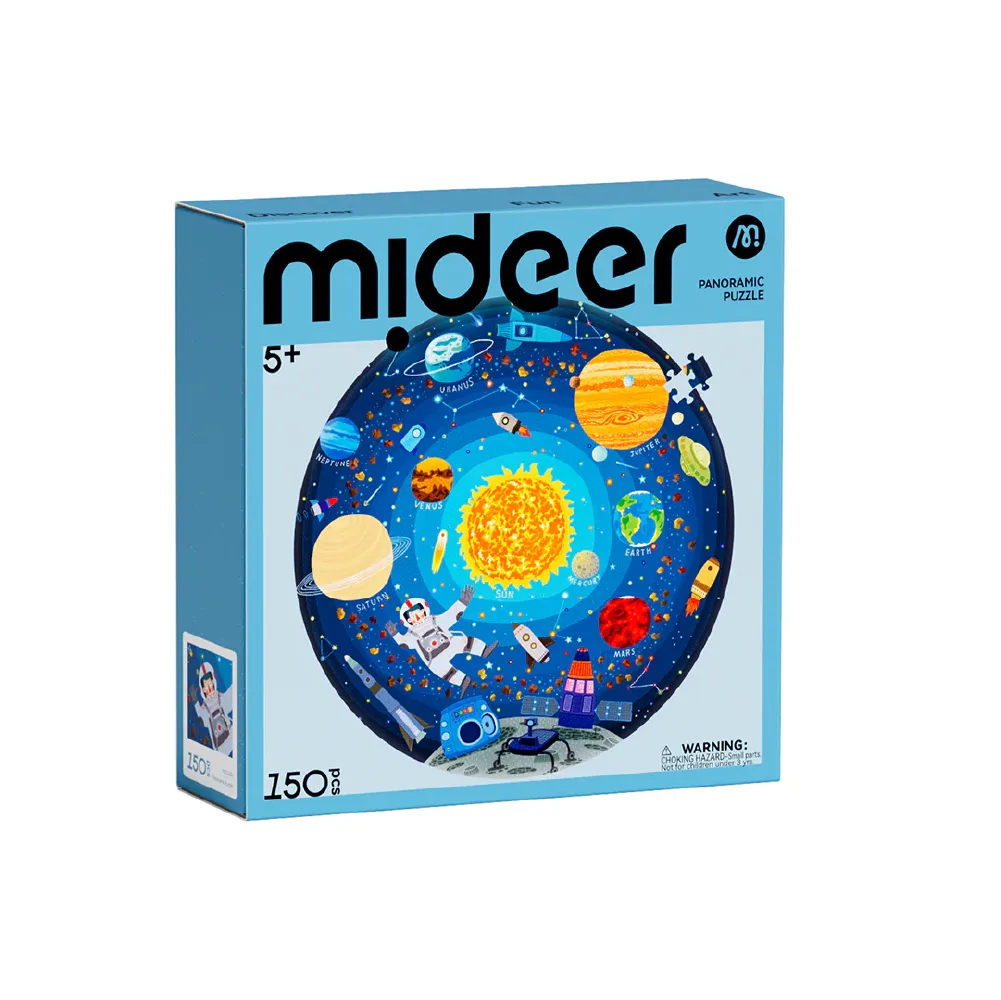 Panoramic Puzzle, Wandering through the Space 150PCS, by Mideer, puzzles, ages 5+