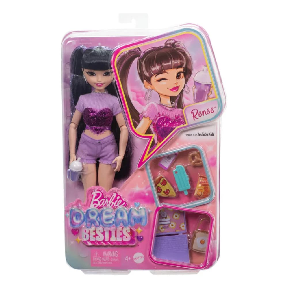 Barbie, Dream Besties, Renee, by Barbie, dolls, ages 3+
