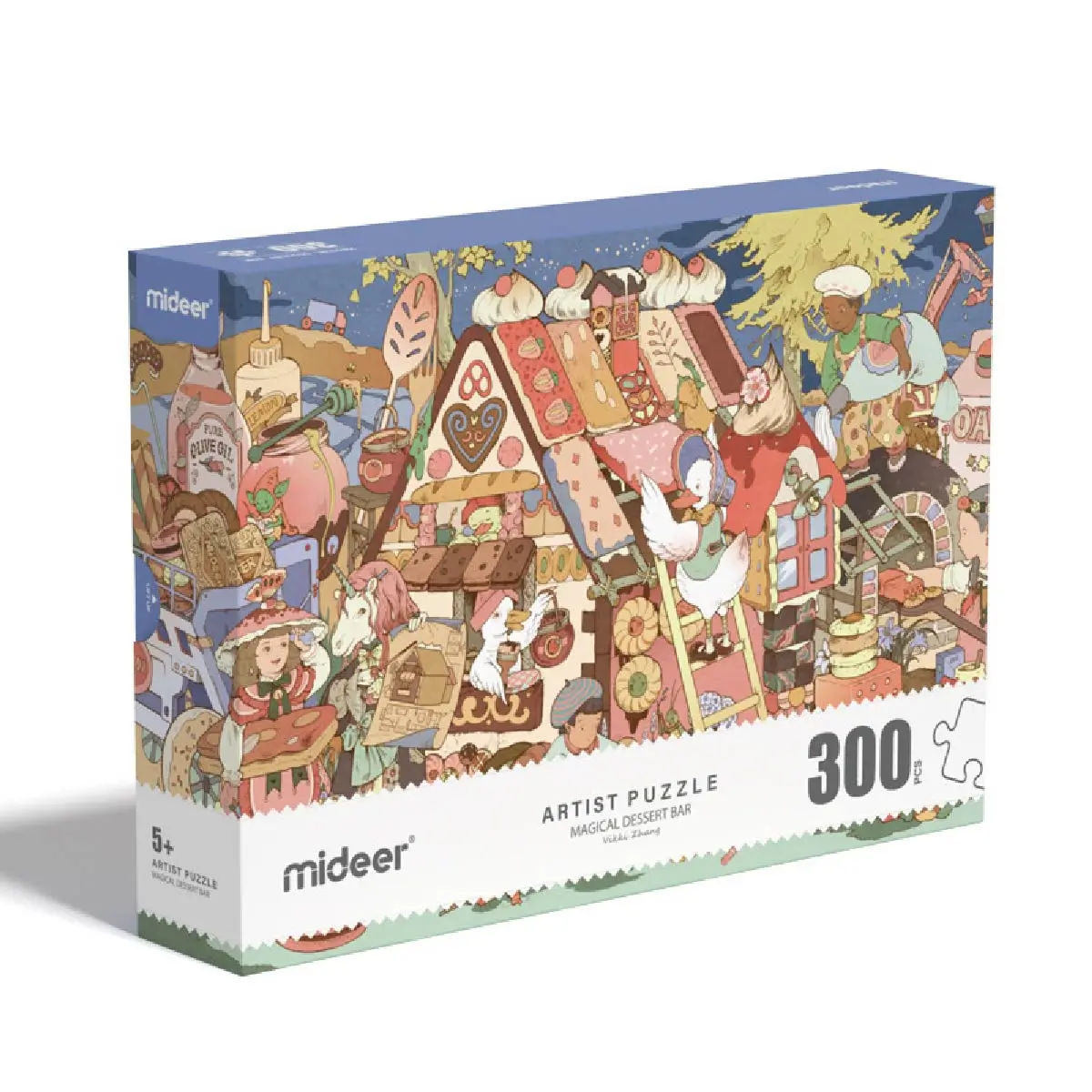 Artist Puzzle-Magical Dessert Bar 300pcs, by Mideer, puzzles, ages 5+