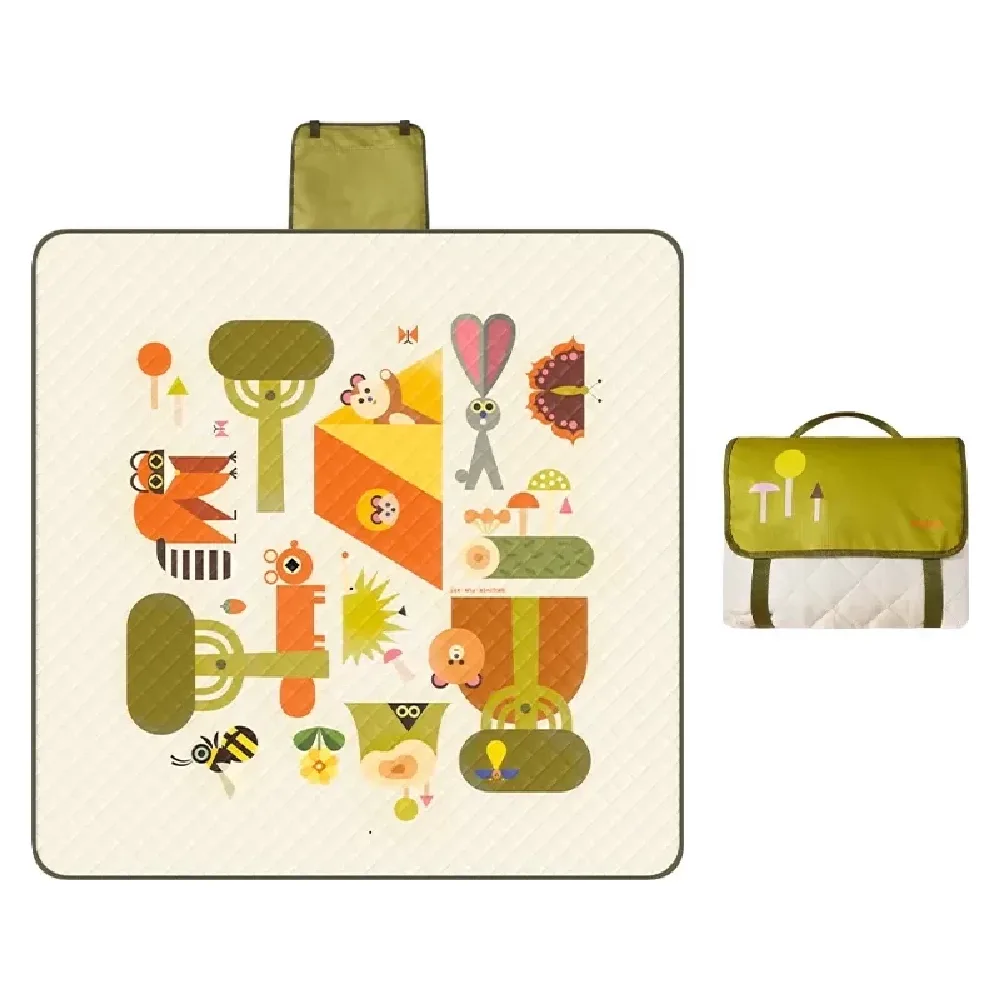 Portable Picnic Mat, 200×200 cm, by Mideer, accessories, 12 months+