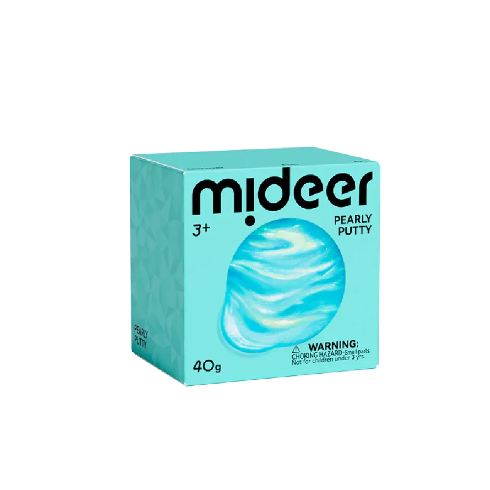Pearl Putty, Cyan, by Mideer, sensory