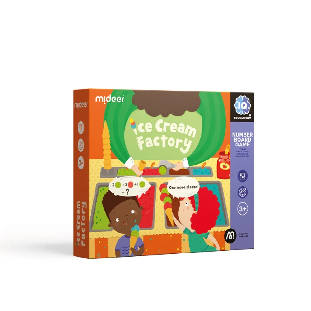 Ice Cream Factory, by Mideer, educational