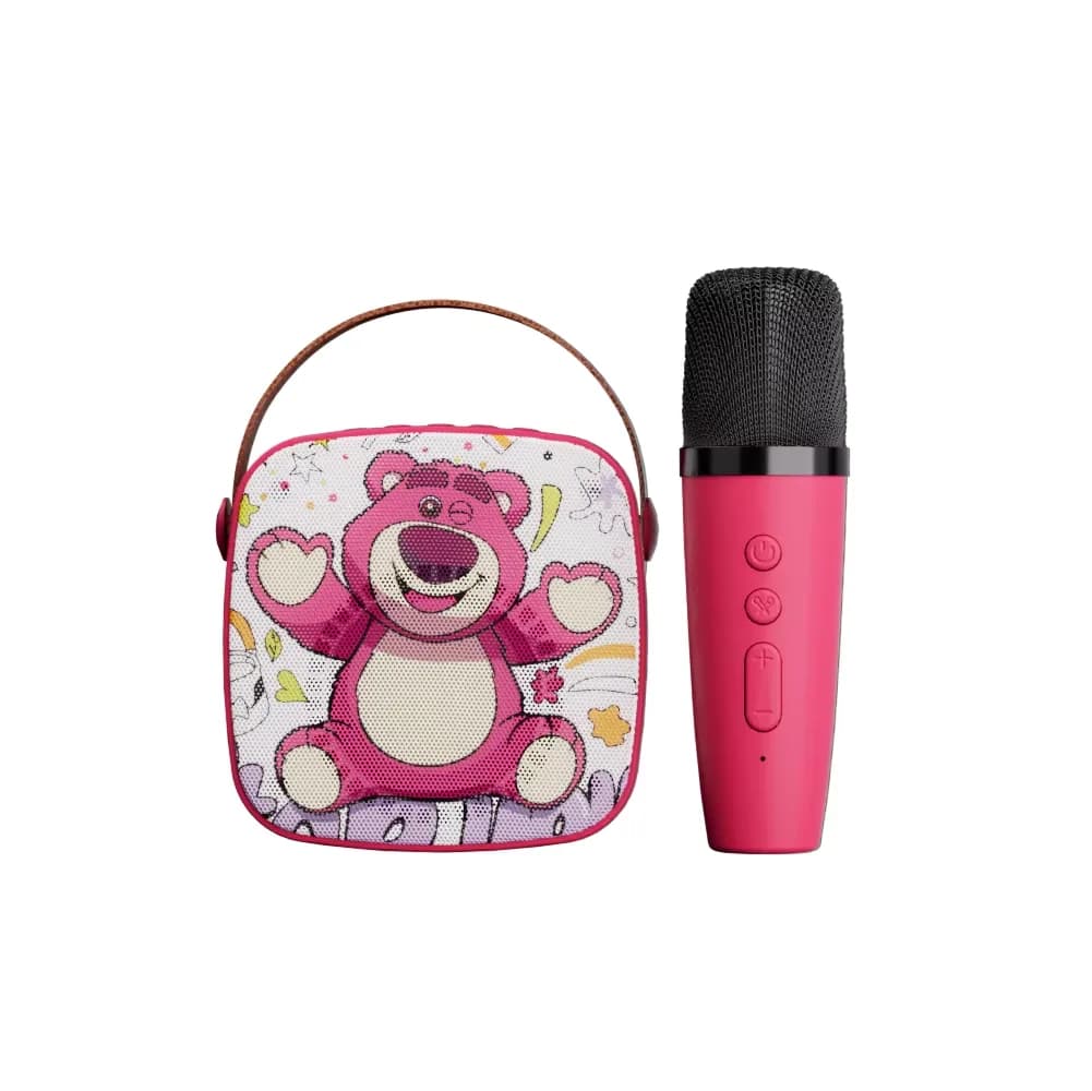 Lotso, Rechargable Speaker & Microphone Set, by Toy Story, music, 12 months+