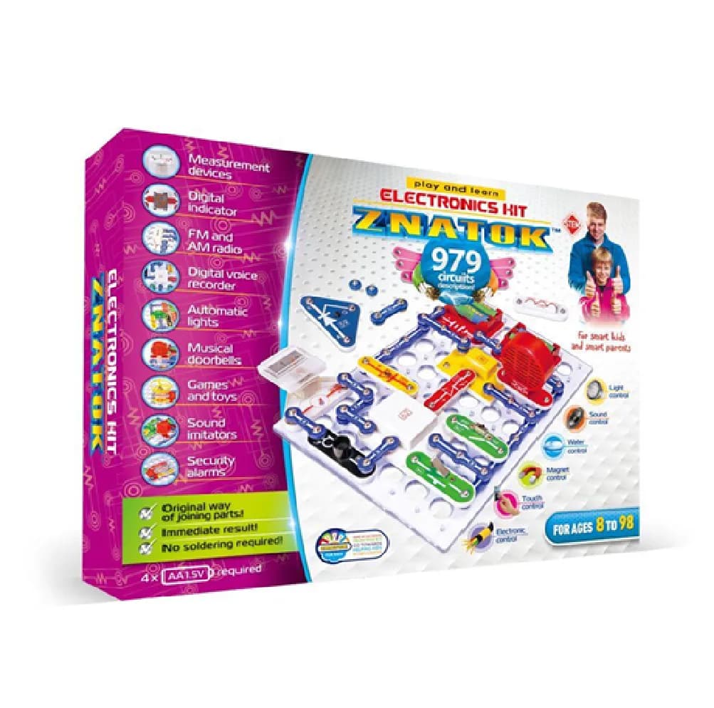 Electronic kit Model #979, by Znatok, electronics, ages 8+