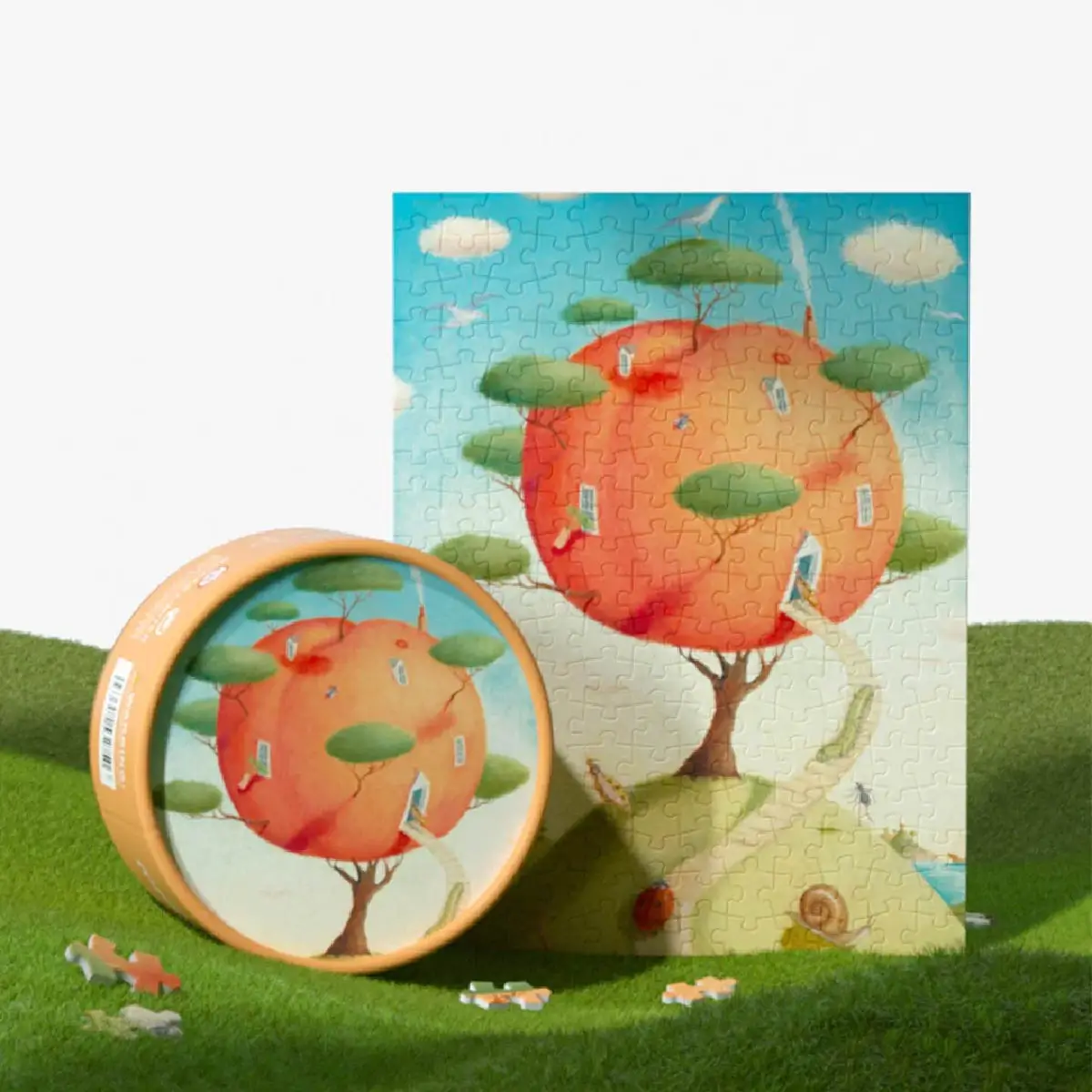 Pocket Series puzzle-Peach is paradise, by Mideer, puzzles, ages 5+