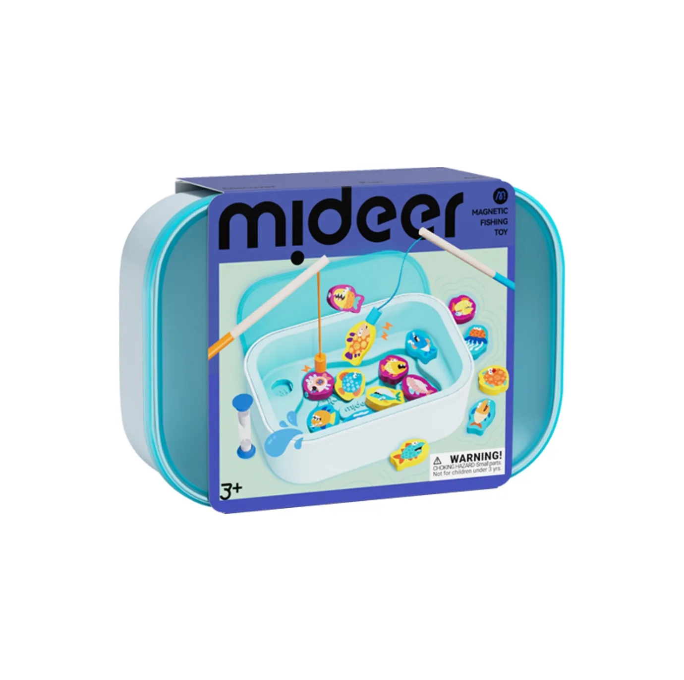Magnetic Fishing Toy- Ocean Fishing Expedition, by Mideer, magnetic, ages 1 to 4