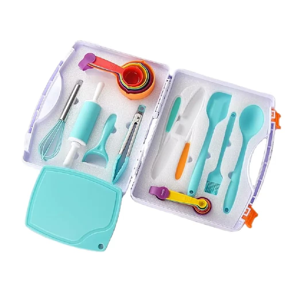 Kids Cooking Set, Blue, cooking, ages 3+
