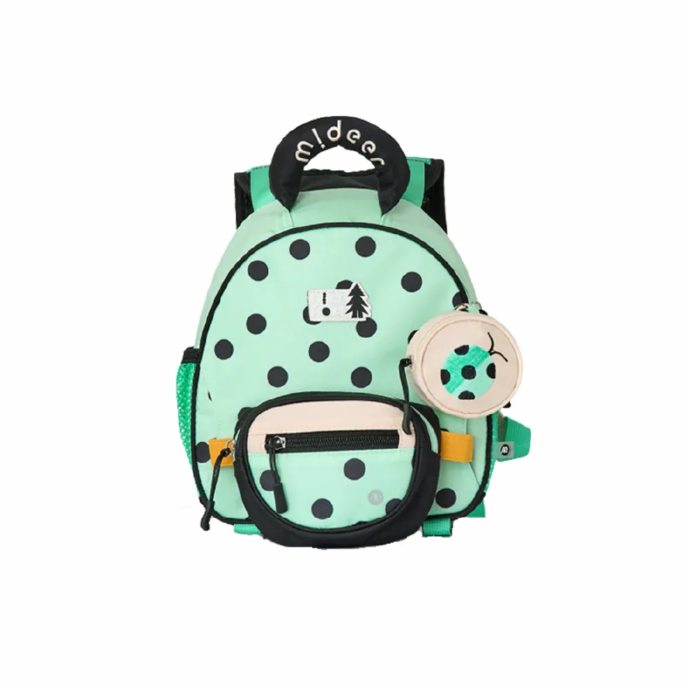 Kindergarten backpack, Green Ladybug, by Mideer, essentials, ages 1 to 2