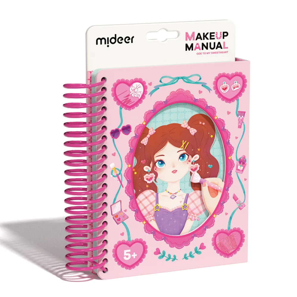 Makeup Manual-Ode To My SweetHeart, by Mideer, craft kits and accessories, ages 5+
