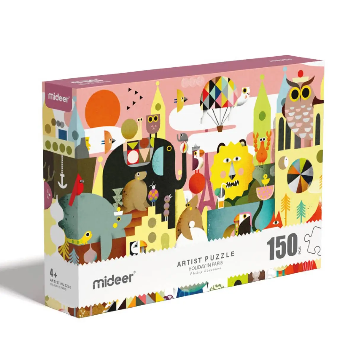 Artist Puzzle-Holiday In Paris 150pcs, by Mideer, puzzles, ages 5+