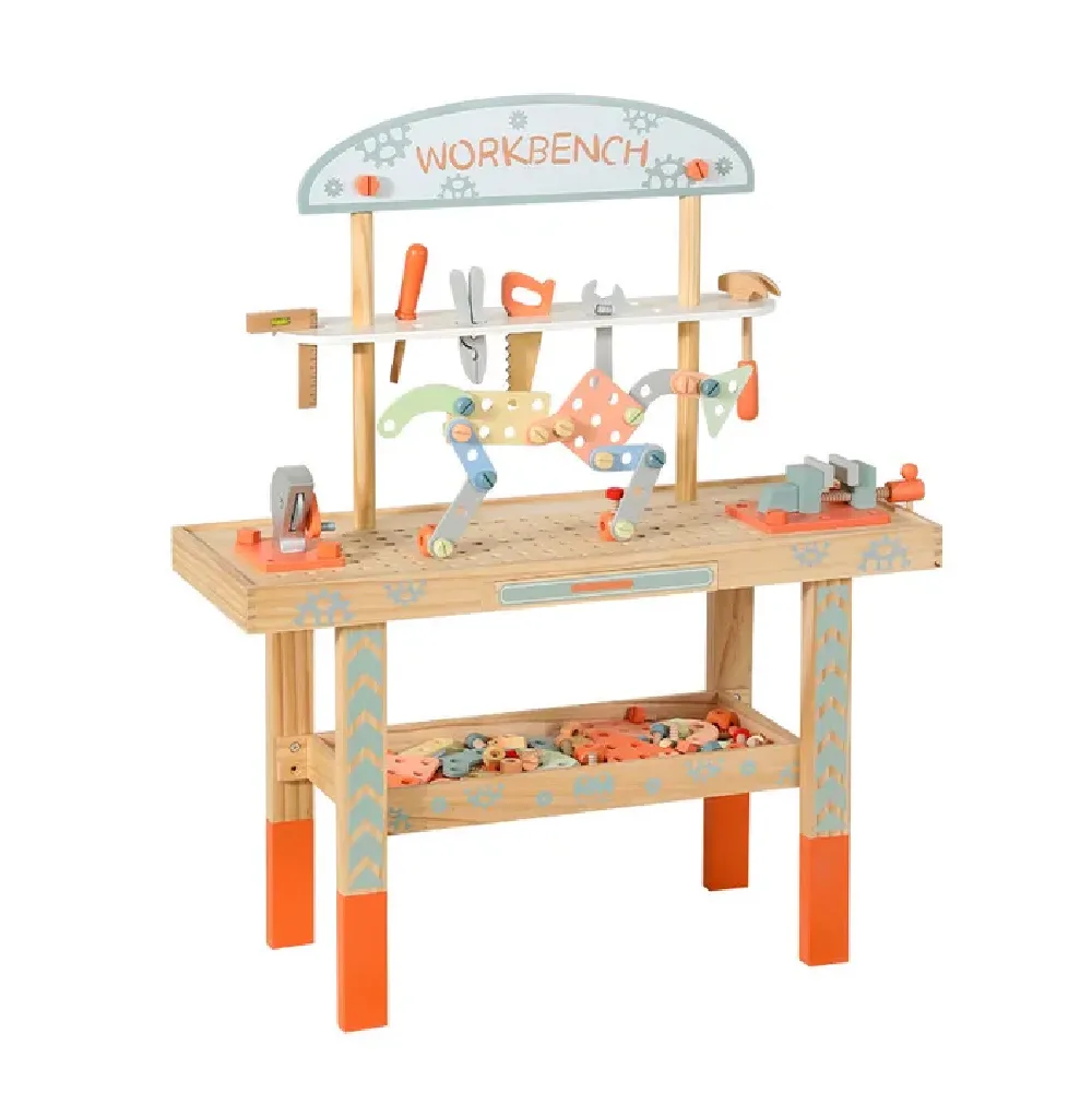 Workbench, by One Elephant, wooden pretend toys, ages 1 to 4