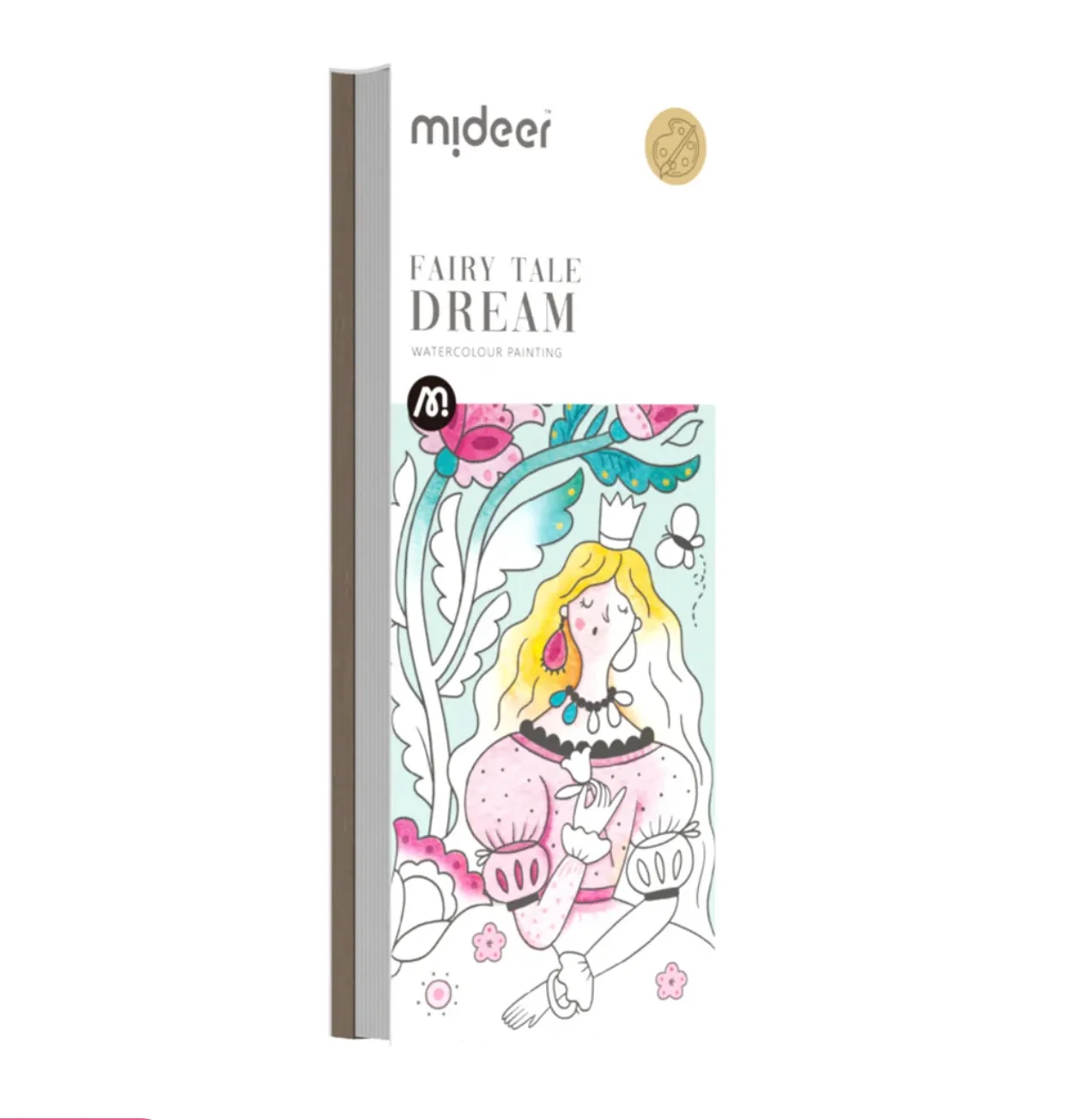 Watercolor Painting, Fairy Tale Dream, by Mideer, coloring and painting, ages 3+