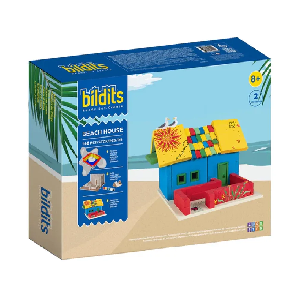 Beach House, by bildits, building blocks, ages 5+