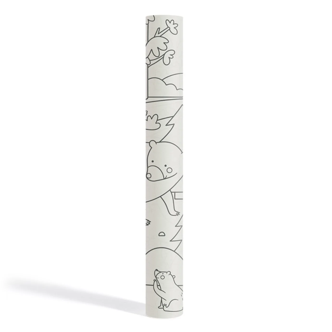 Adhesive Coloring Scroll, The Magic Zoo, by Mideer, coloring and painting, ages 3+