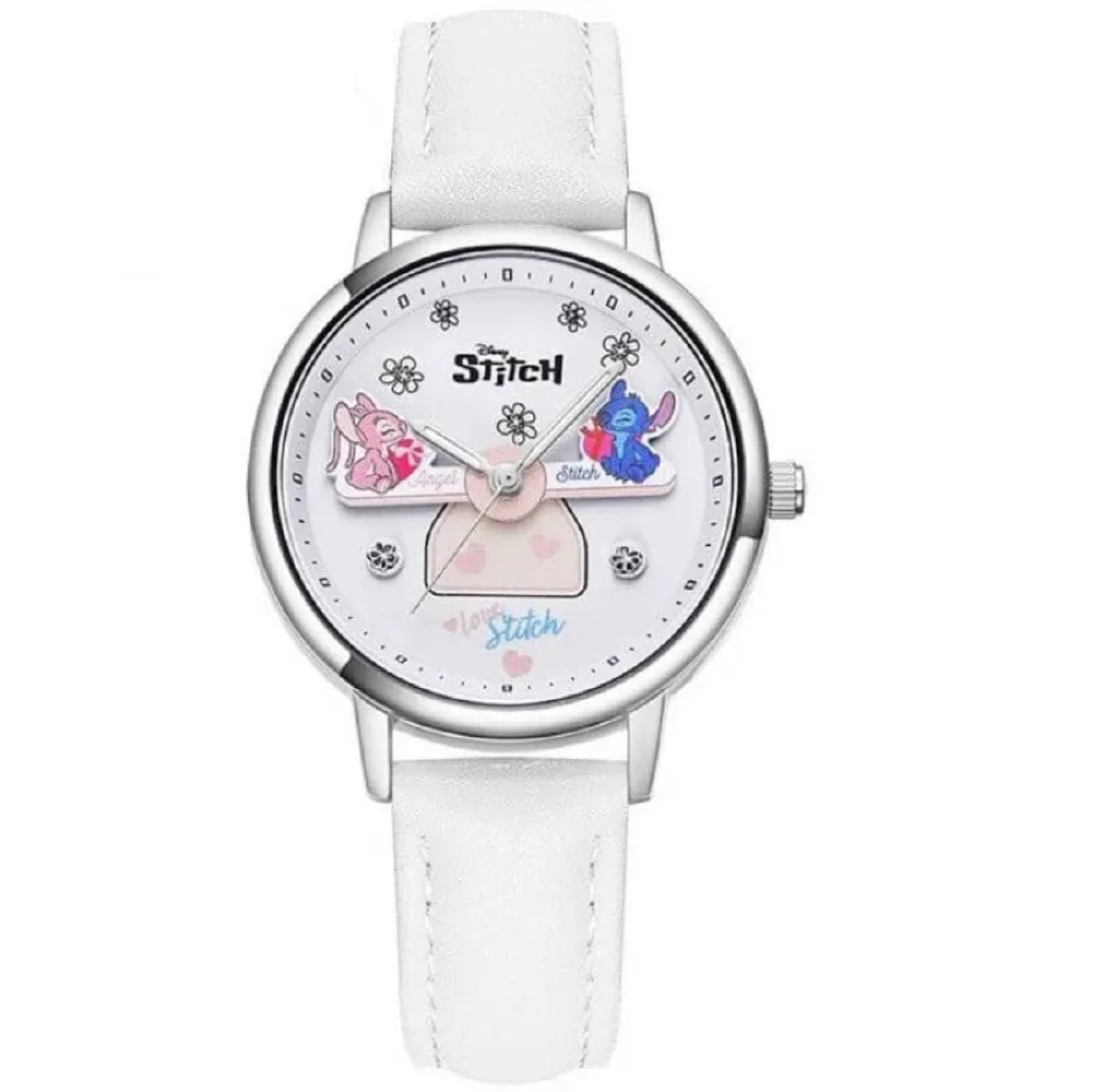 Stitch And Angel Seesaw Watch, by disney, accessories, ages 3+