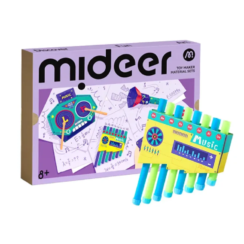DIY Toy Maker Material Craft Set, Acoustics, by Mideer, steam, ages 3+