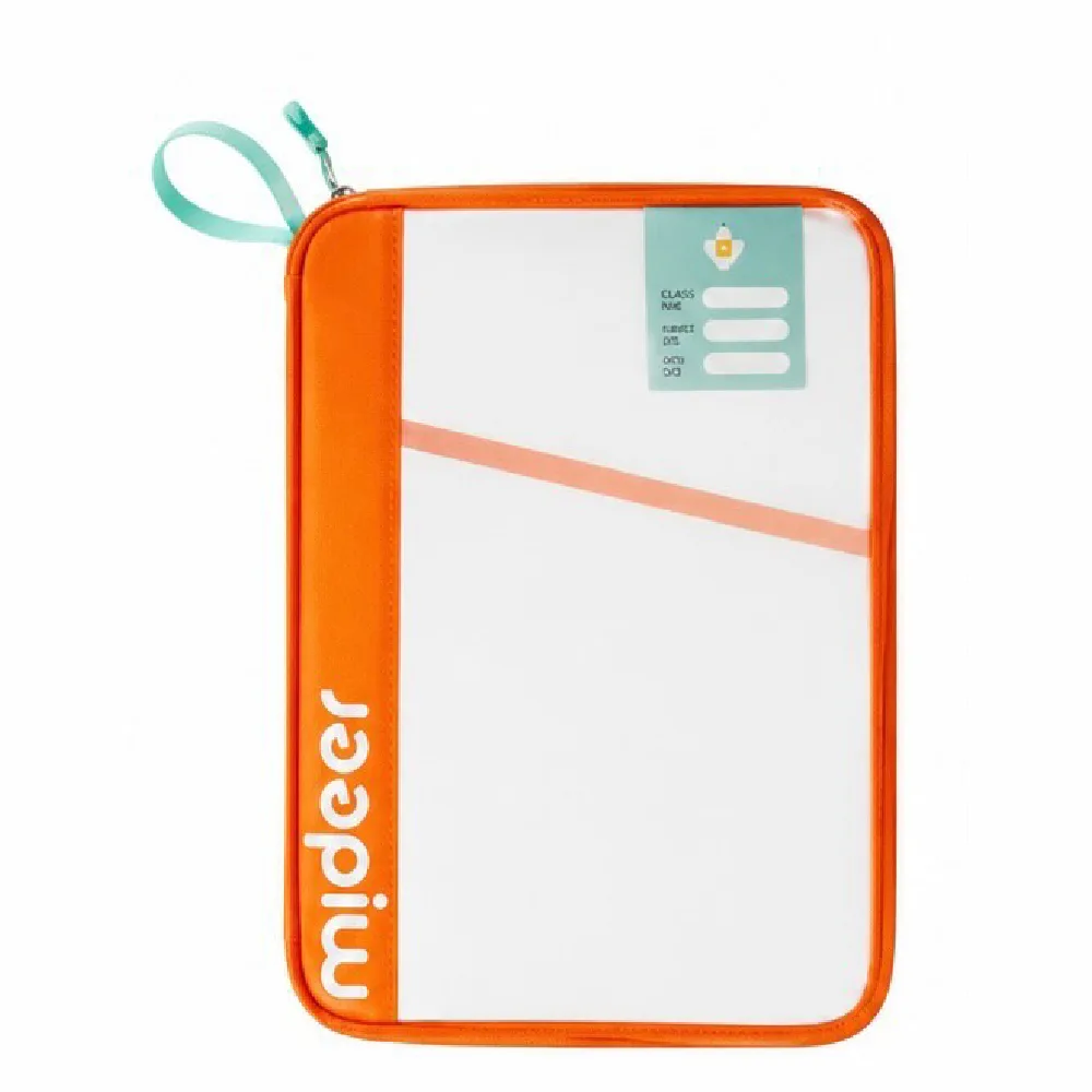 Organized Subject Storage Bag, Orange, by Mideer, essentials, ages 3+